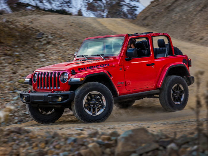 2. Jeep Wrangler: 31.5% depreciation. Difference: $10,203.