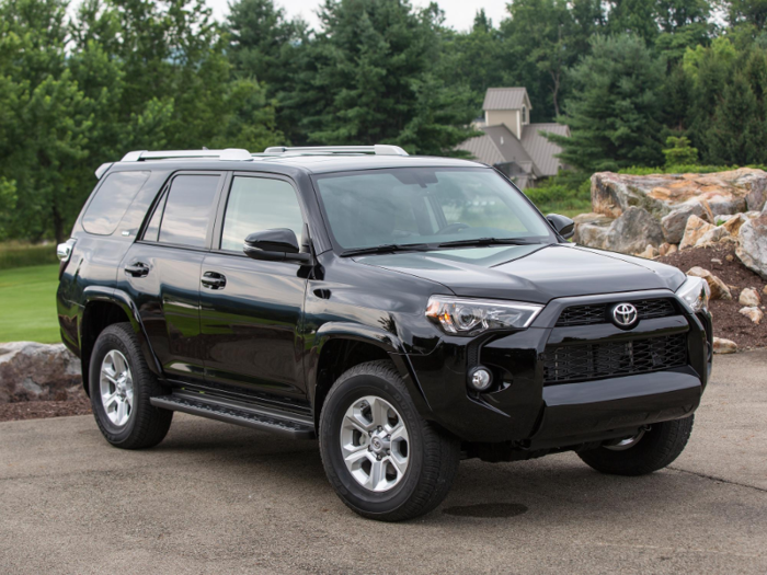 3. Toyota 4Runner: 36.5% depreciation. Difference: $15,132.