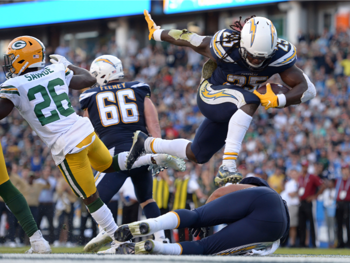 17. Los Angeles Chargers