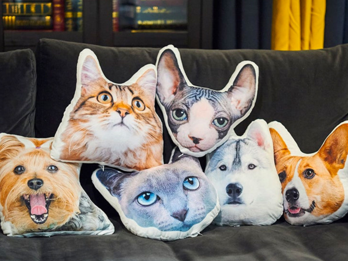  A personalized pillow of their favorite fur baby 