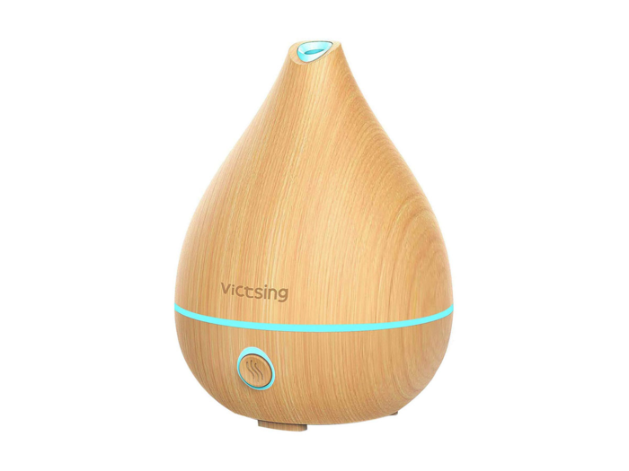 An aromatherapy diffuser that