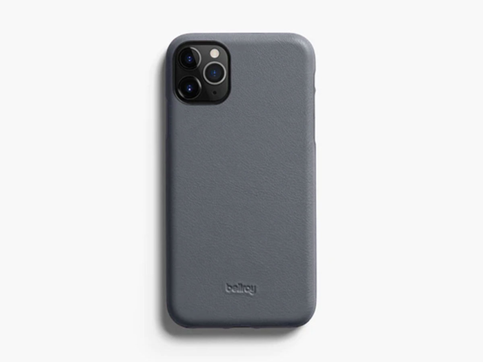 A phone case made of premium leather