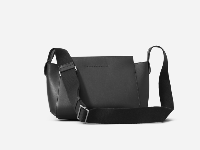 The Mini Form Leather Crossbody Bag