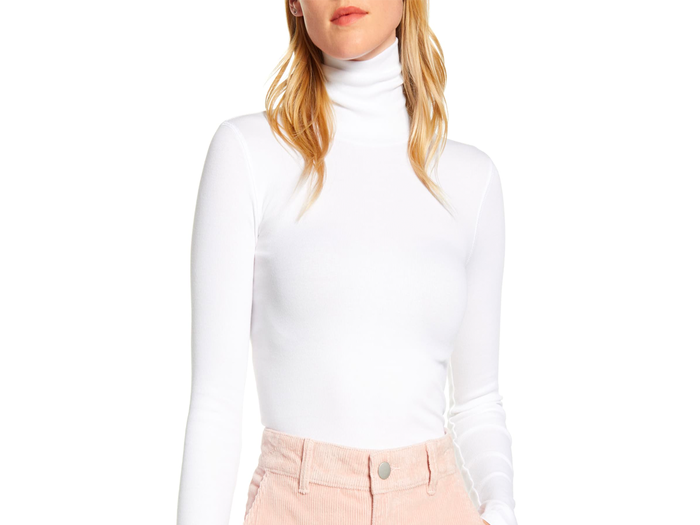 The Pima Micro Rib Turtleneck