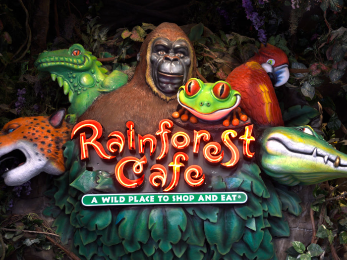 If you want a more festive environment for your turkey day, Rainforest Café hosts special Thanksgiving meals.