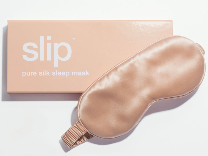 A sleep mask made with high-quality mulberry silk