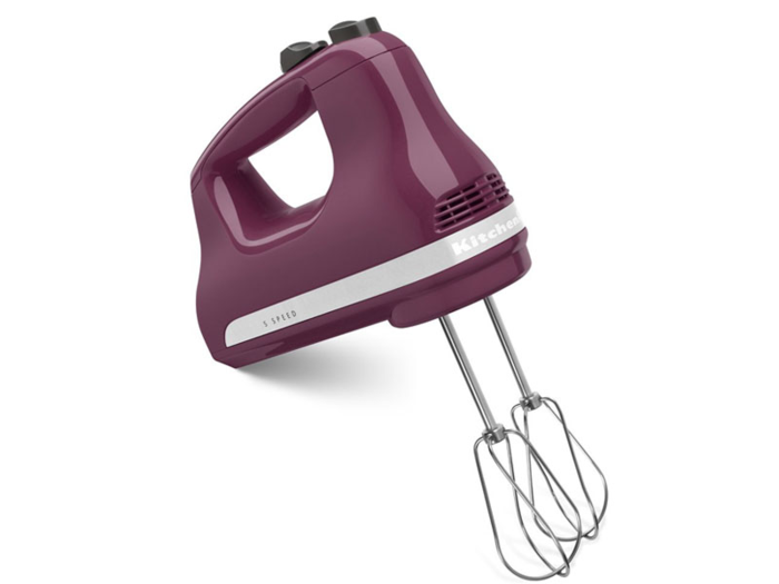 A compact and lightweight hand mixer