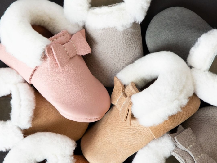 Comfortable and stylish baby moccasins