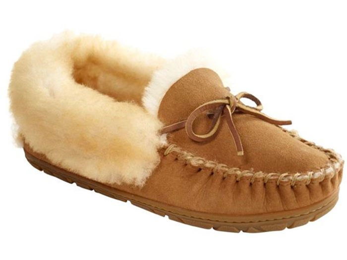 The coziest moccasins we