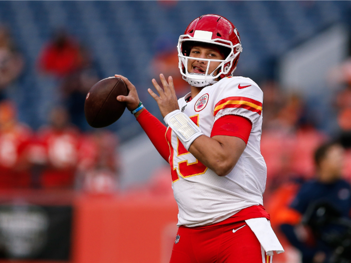 6. Patrick Mahomes