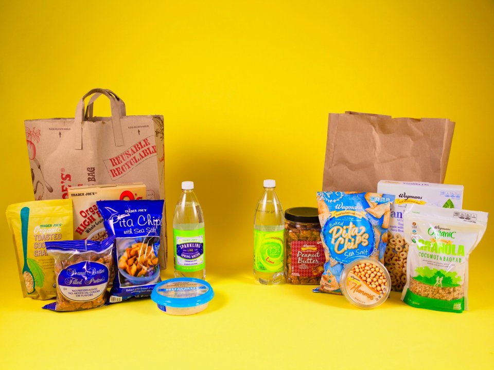 We compared 8 products from Wegmans' and Trader Joe's private labels to