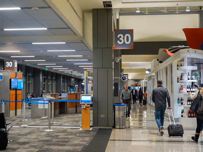 But regardless of the significant difference in check-in experiences, waiting to board my American Airlines