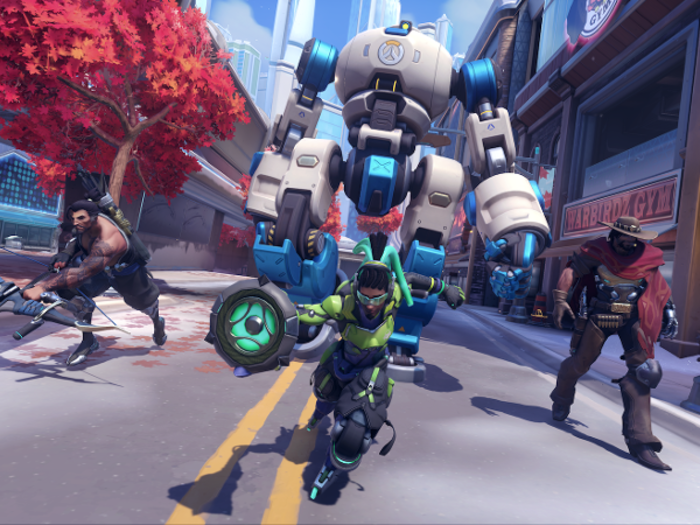 Fans got a chance to try "Overwatch 2" in competitive and cooperative matches.