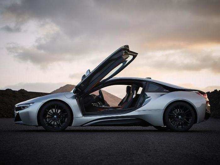 The space-age BMW i8 is roughly $150,000.