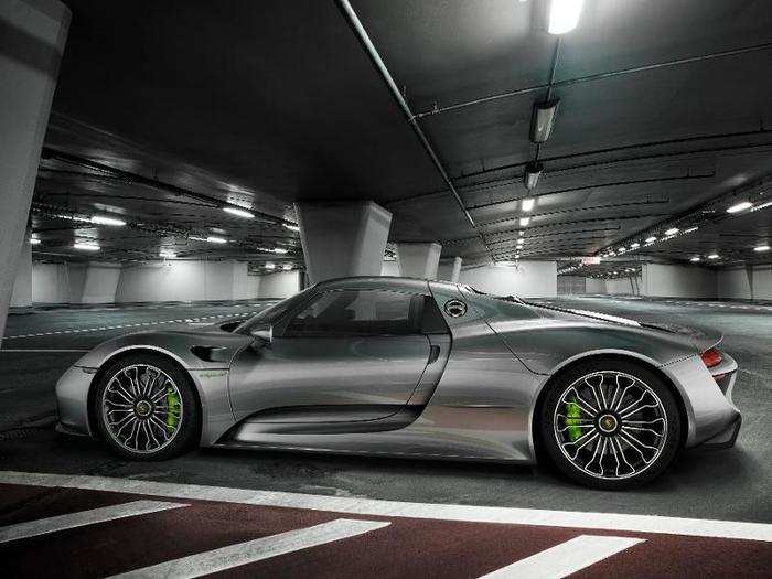 But the Porsche 918 is closer to a million.