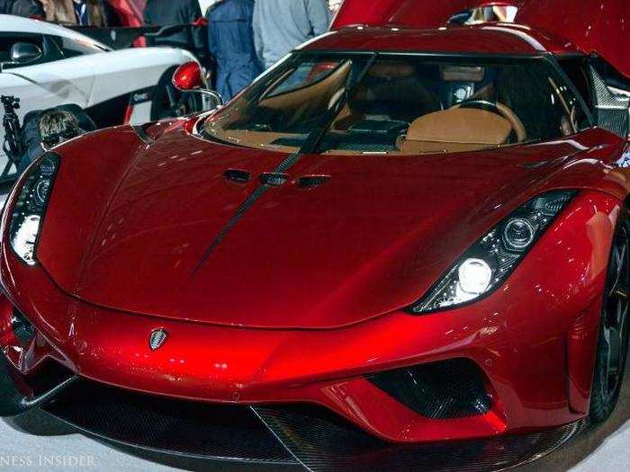 The Koenigsegg Regera is $2 million.