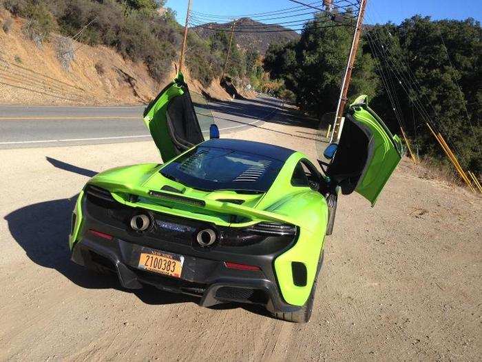 The 675LT is track-focused and would have set you back about $350,000.