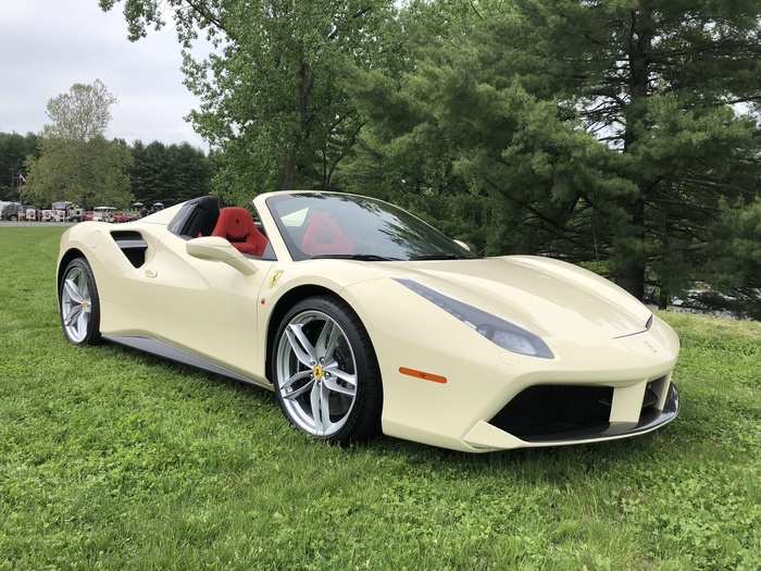 The 488 Spider that I drove pushed the price up to almost $400,000.