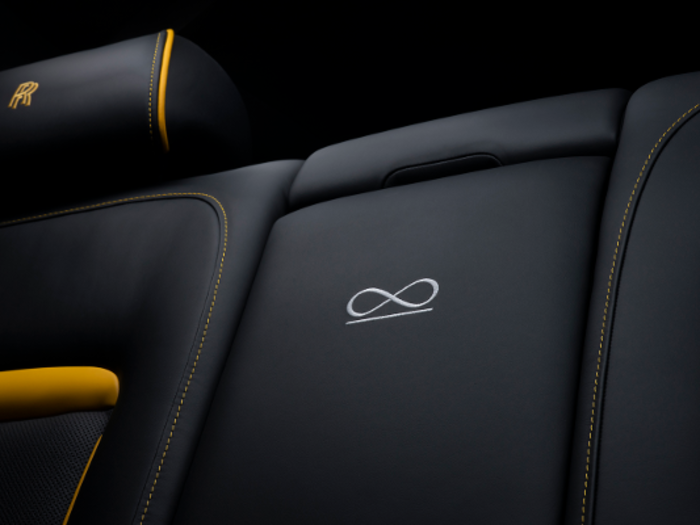 The infinity symbol in the interior represents “infinite engine power” and therefore, the automaker’s “pursuit of power.”