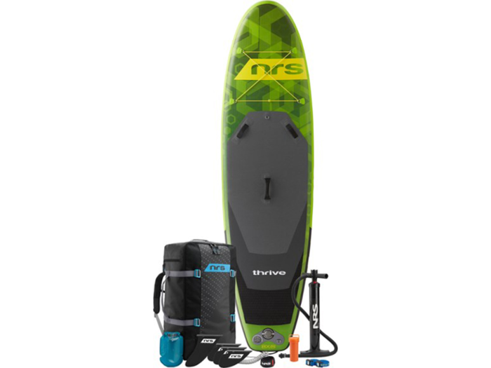 An inflatable SUP to keep in their trunk for paddling whenever, wherever