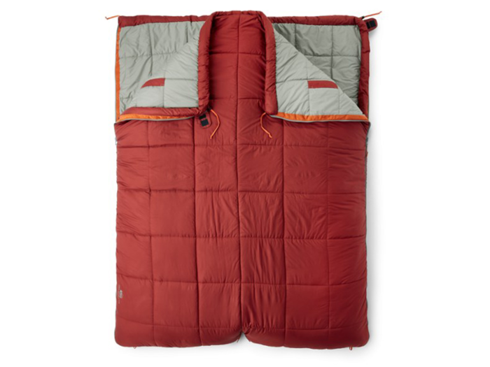 A sleeping bag built for two