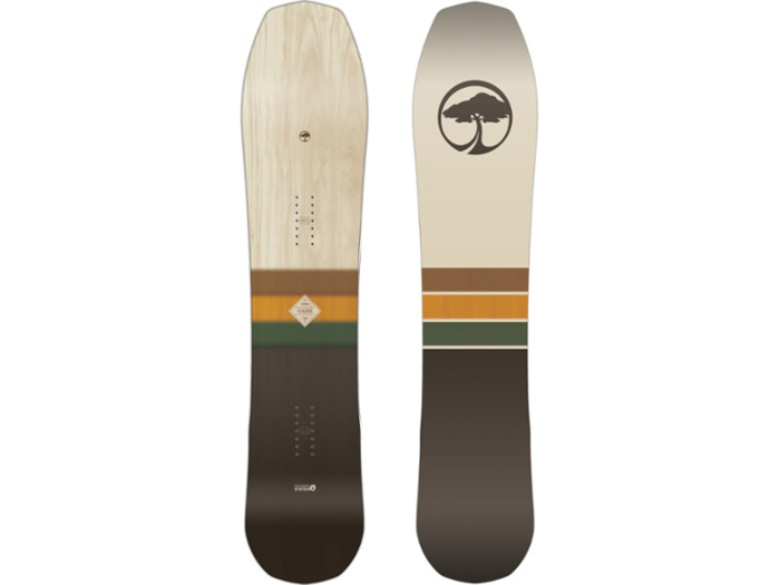 A brand new snowboard