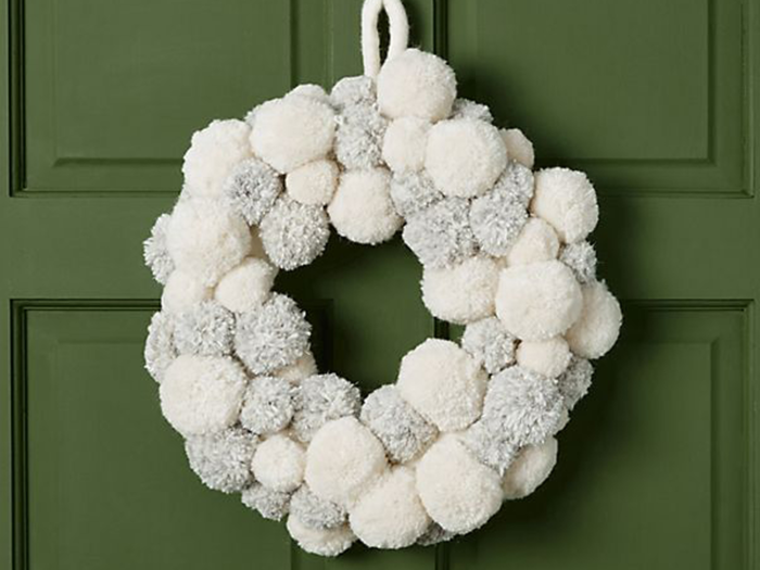 A wintry wreath