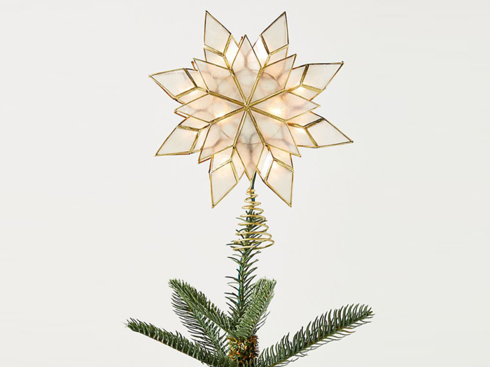 A unique tree topper