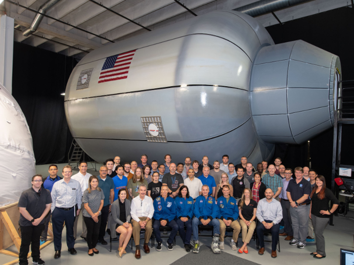 NASA astronauts visited Bigelow