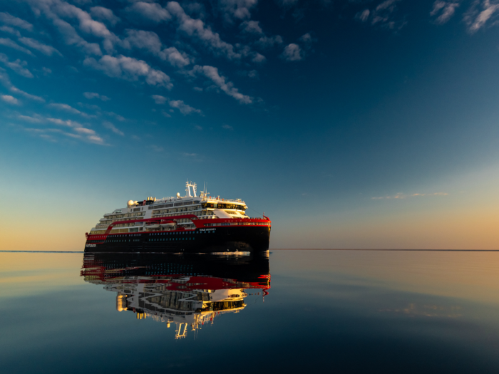 The ship will be conducting arctic expedition cruises into 2020.