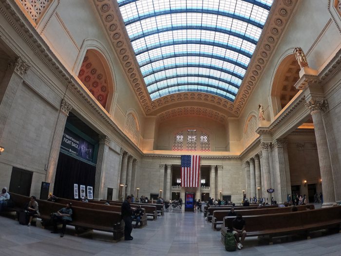 Sitting in Union Station — while contemplating the plight of this beautiful depot of yesteryear compared to its companion in New York — I found a hotel that fit in Allianz