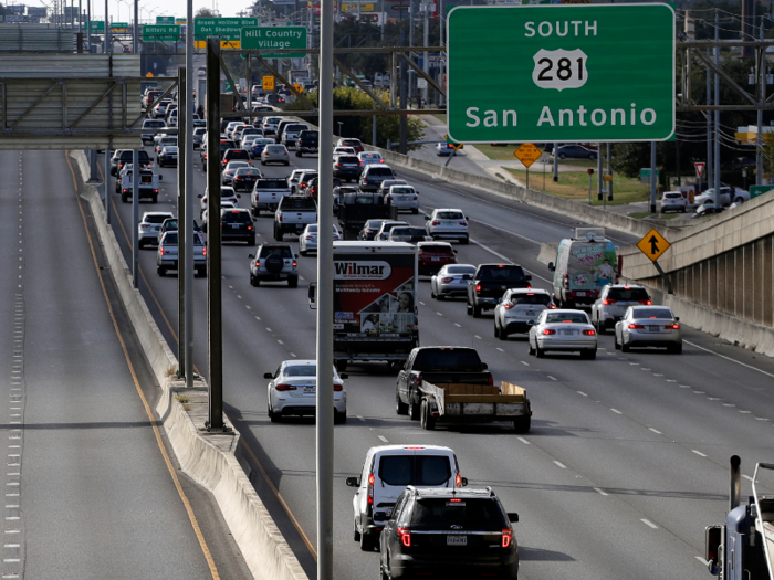 3. San Antonio-New Braunfels had net migration of 239,501 between 2010 and 2018 — 11% of the metro