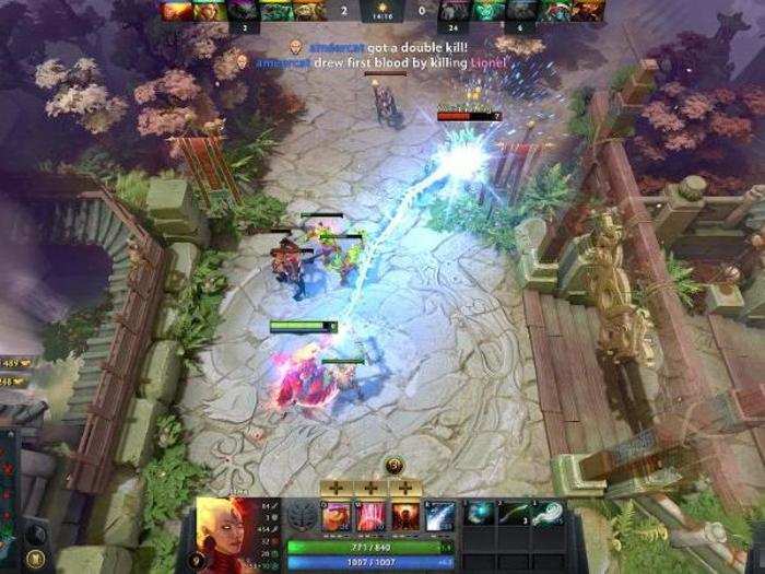 7. "Dota 2" — 30 million hours watched