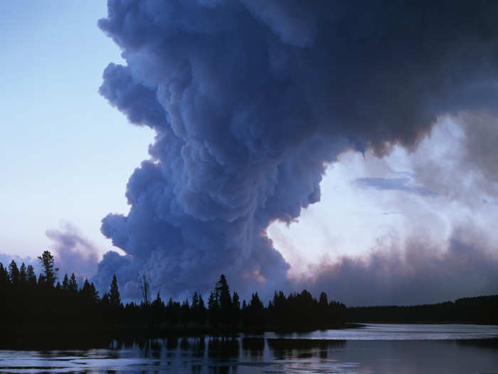 The park has seen nine wildfires this year alone.