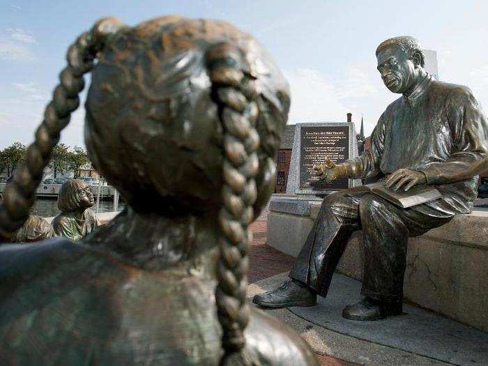 A civil rights memorial in Annapolis, Maryland, has only been around for two decades, but it has already been flooded multiple times.