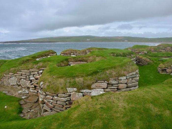 Skara Brae, a stone settlement in Scotland, is older than Stonehenge or the Egyptian Pyramids. It was rediscovered thanks to a storm, but another storm could destroy the site.