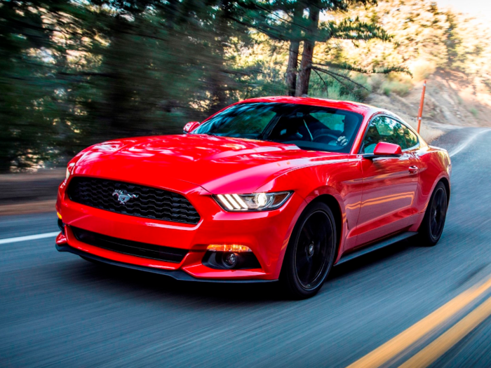 5. Ford Mustang: 44.4%. Difference: $14,252.