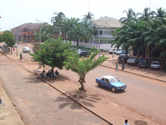 22. Bissau, Guinea-Bissau, had a population of 579,000, which was 30.1% of the country