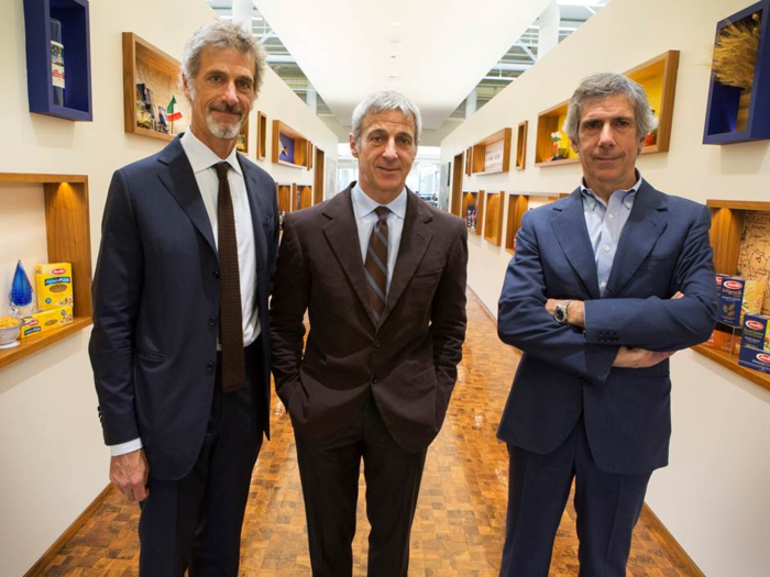 Four heirs to the Barilla pasta fortune also dropped off Forbes