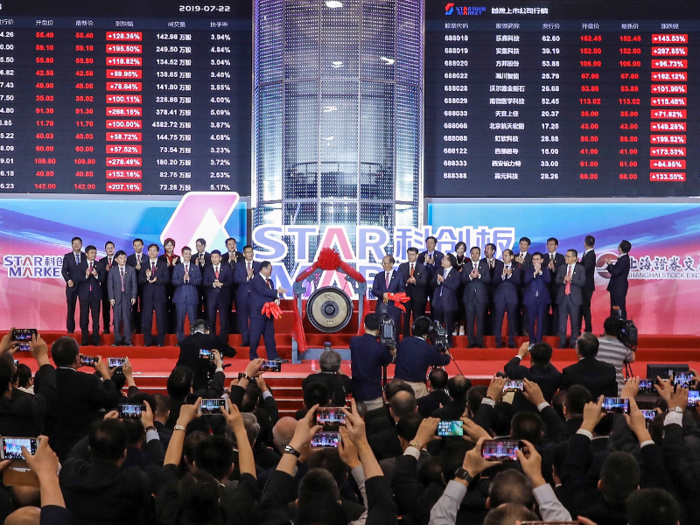 The launch of a new tech-focused stock market in China minted three billionaires in a single day in July.