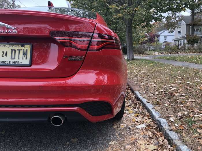 The haunches are downright shapely. Jaguars always present an image of well-tailored athleticism, and the XE is no exception.