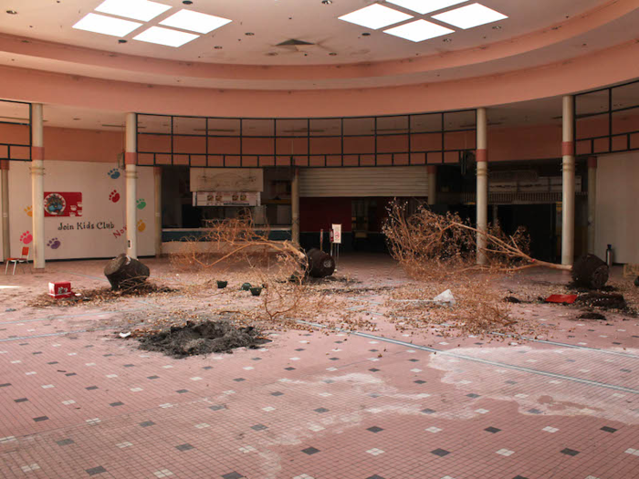 These eerie photos were taken of Cloverleaf Mall in Chesterfield, Virginia, in 2011.