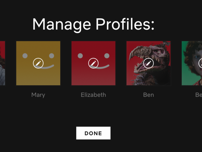 Netflix allows you to create up to 5 individual profiles, which allow personalized recommendations and watchlists separate from other users on the account.