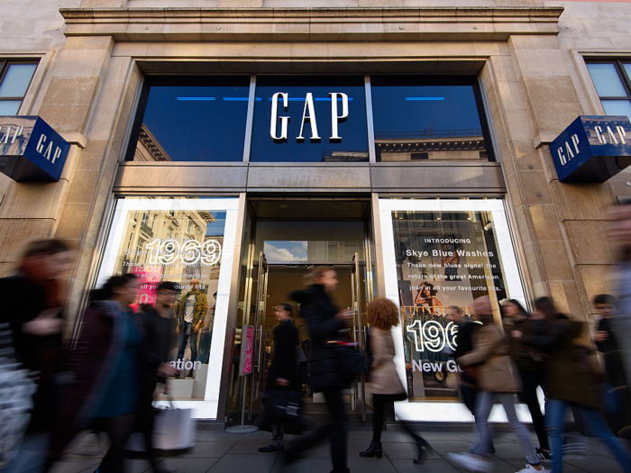 In 1987, Gap officially opened its doors overseas, with its first store in London.