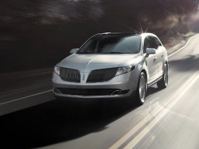 1. Lincoln MKT: 66.1% depreciation with a difference of $37,997.