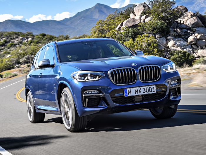 3. BMW X3: 65.1% depreciation with a difference of $35,199.