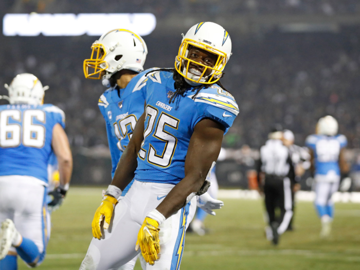 20. Los Angeles Chargers