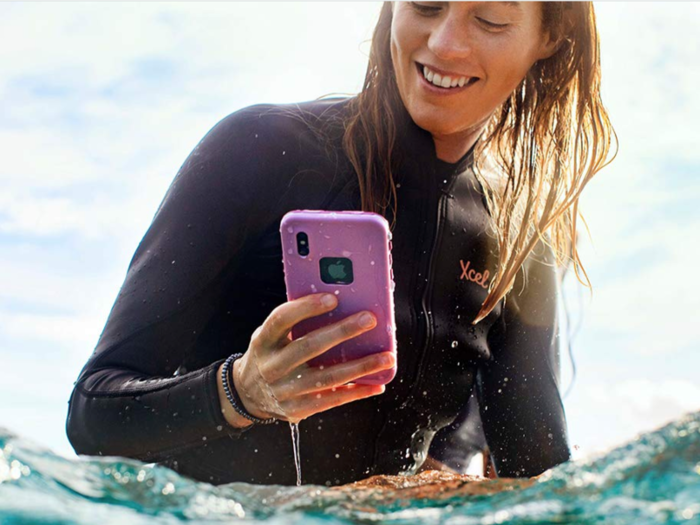 A waterproof phone case