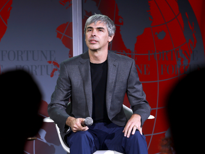 Google founder Larry Page. Actual 2018 net worth: $53.8 billion.