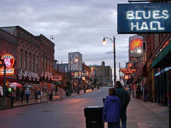 4. Memphis, Tennessee